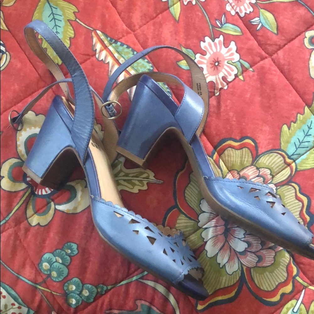 Miz moos blue shoes (great wedding shoes!)